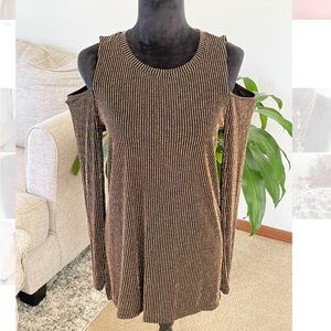 Michael Kors Black & Gold Dress.